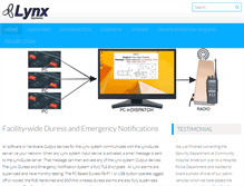 Tablet Screenshot of lynxguide.com